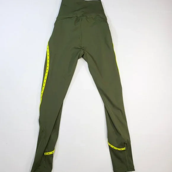 Adidas Aeroready Tight Women's Training Athletic Running Legging Green GT6299 - Picture 2 of 7